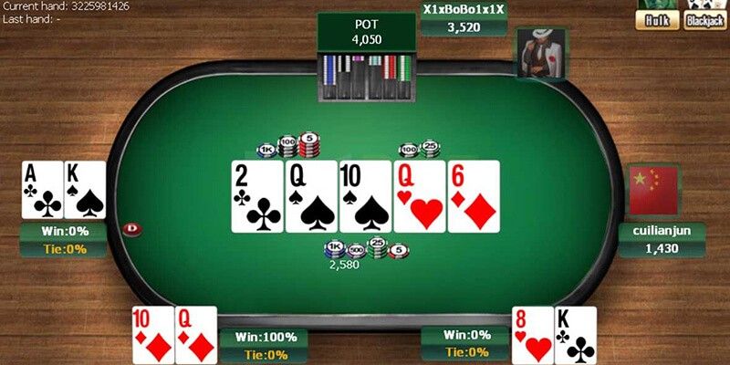 Game bài Poker phổ biến